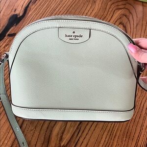 kate spade pale mint crossbody dome bag